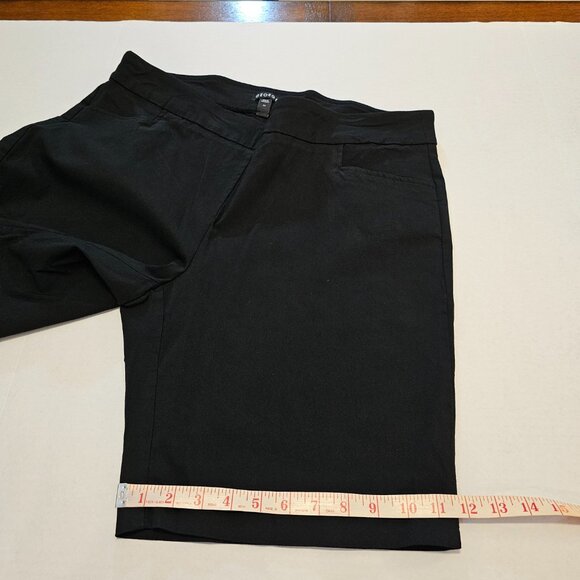 George, Plus Size 2X (18W-20W) Classic, Black, Dress Shorts - Picture 6 of 8